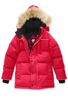 Chamarras Canada Goose Niños Outlet - Eakin Abrigos Rojos TL3825419